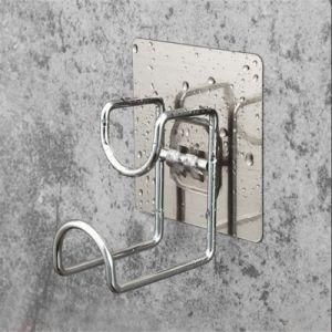 Bathroom Tool Storage Weight Capacity 15kg Stainless Steel Double Hanger Hook