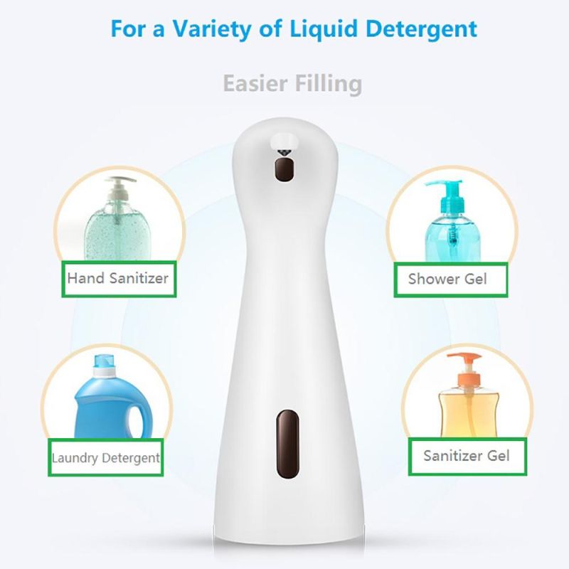 Portable Mini Touchless Automatic Liquid Foaming Soap Dispenser with Smart Sensor