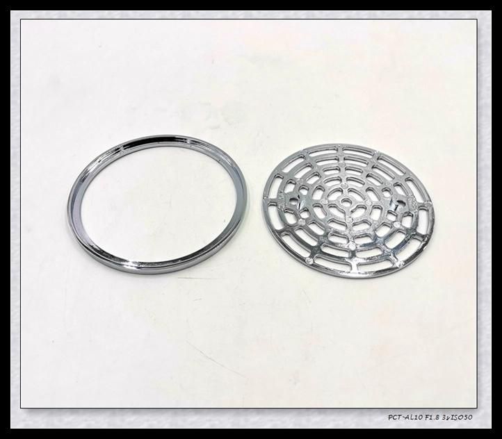 Round Shower Drain Strainer Made of Zinc Alloy