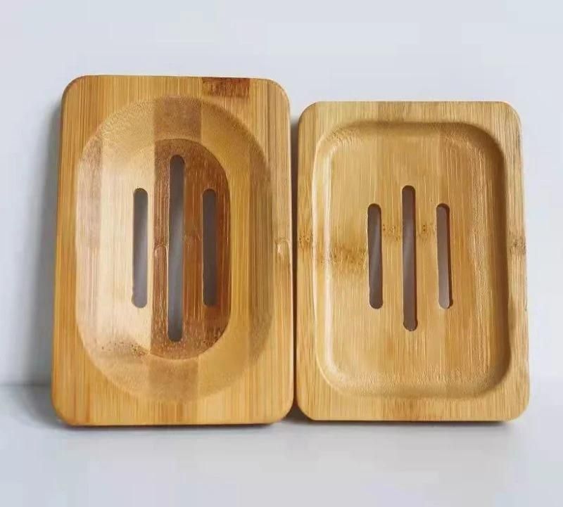 Bamboo Soap Dish Box, Environmentally Friendly and Easy to Carry