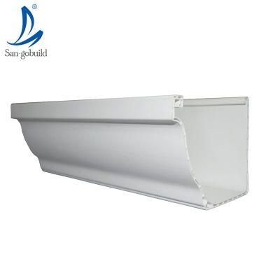 High Quality Plastic Building Material K-Type PVC Drain Gutter K-Type