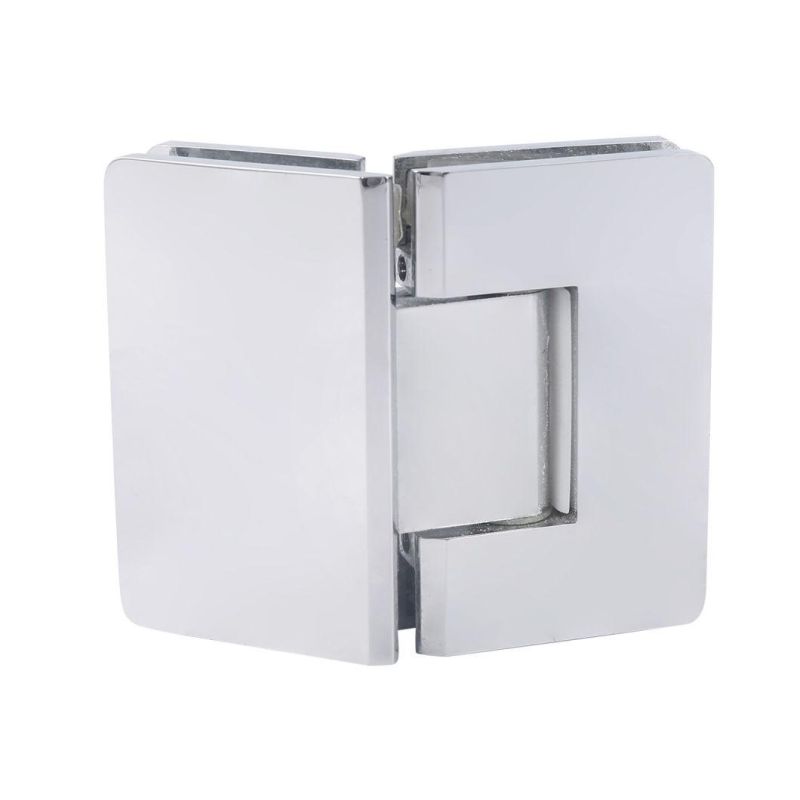 135 Degree Adjustable Hinge Brass Hinge Bathroom Hinge Glass Hinge Bright Chrome