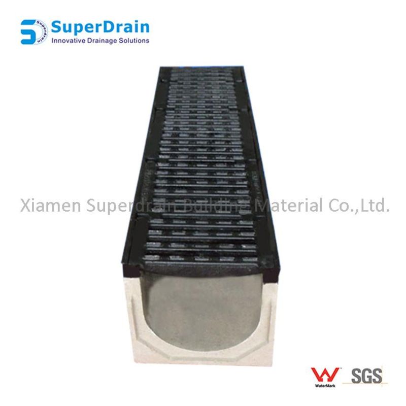 Hot Sale Polymer Concrete Channel with Steel Grating