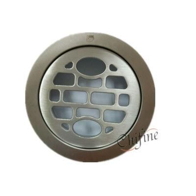 Kitchen Bathroom Shower Staitary Steel Round Floor Drain