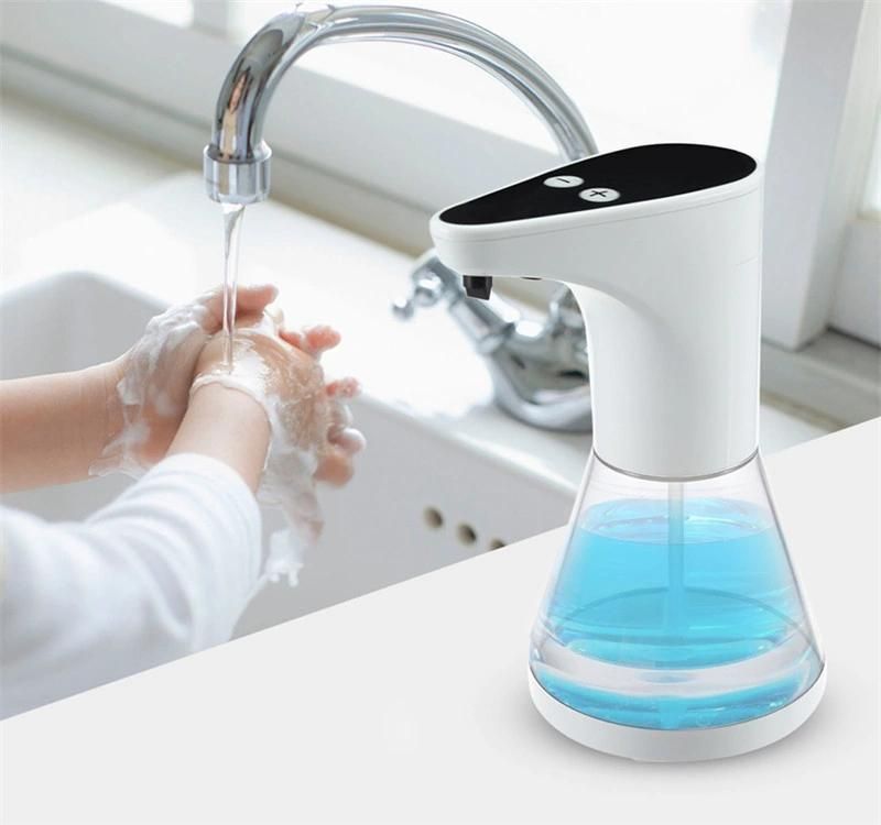 2021 Auto Pump Sensor Touchless Automatic Hand Liquid Foam Spray Electric Soap Dispenser