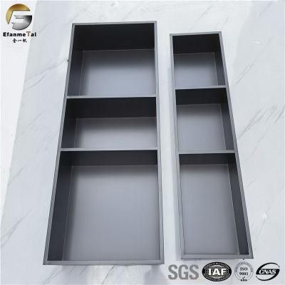 Bf0286 Stainless Steel 304 Bathroom Recessed Metal Wall Niche Products