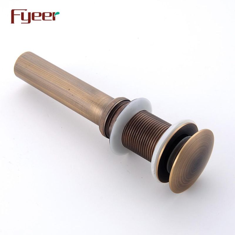 Fyeer Antique Pop up Drain Without Overflow