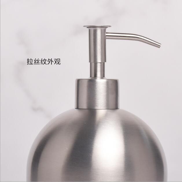 Hotel Stainless Steel Hand Soap Dispenser Bottle Liquid Soap Dispenser