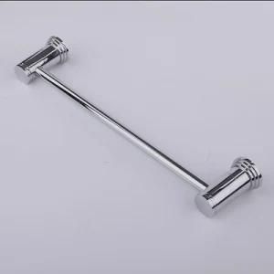 Zinc Alloy Wall Mounted Chrome Round Towel Bar