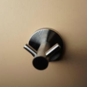 Wall Mounted 304 Stainless Steel Double Robe Hook 99013b