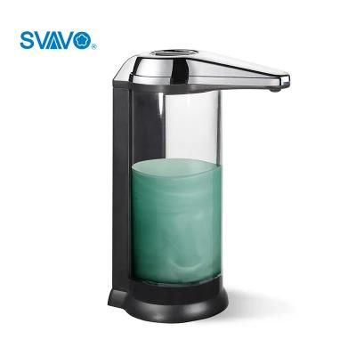 500ml Plastic Hands Free Touch Free Automatic Hand Wash Lotion Liquid Soap Dispenser V-470