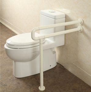 Wall Mounted Stainless Steel 304 with Nylon Cotaed Toilet Standing Disabled Armrest Handrail Bathroom Safety Grab Bar