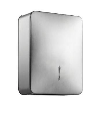 New Design 304 Stainless Steel Bathroom Accessories Wall Mounted Satin Tissue Dispenser Paper Towel Dispenser