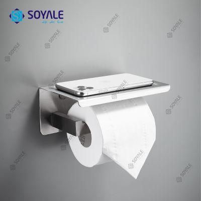 Stainless Steel 304 Paper Holder with Lid Sy-6351