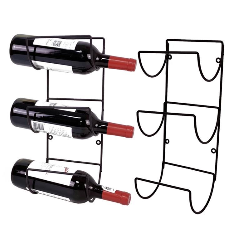 Wine Storage Display Holder Wall Decor Kitchen Storage Rack Wall Mounted Wine Rack