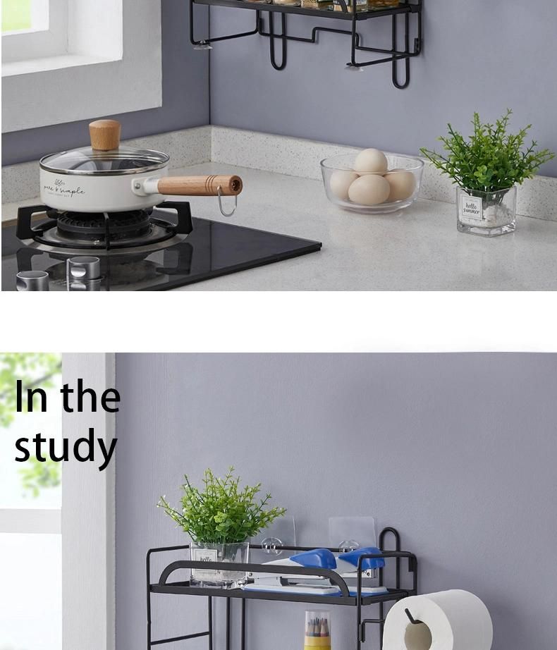 No Drilling Bathroom Over The Toilet Organizer Storage Rack Shelf