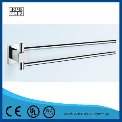 Wall Mounted Adjustable Stainless Steel Bathroom Swivel Towel Holders