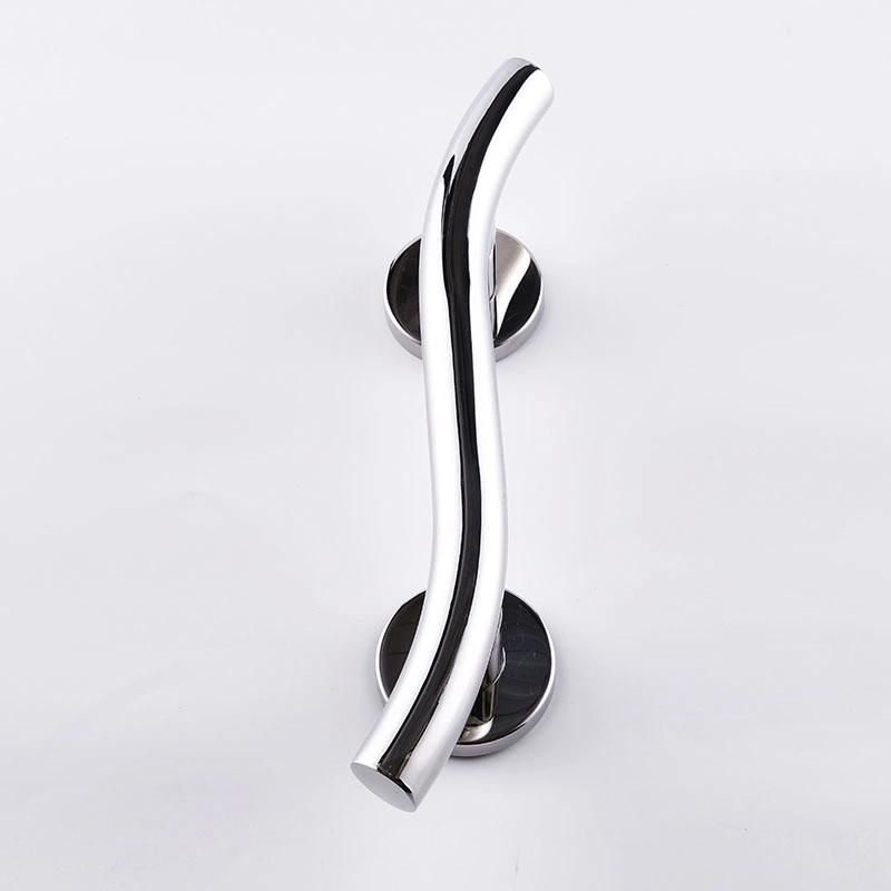 Custom Design Stainless Steel S Shaped Grab Handles for Bathrooms