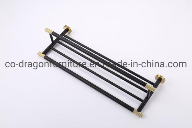 Hot Sale Modern Stainless Steel Wall Mount Double Towel Bar