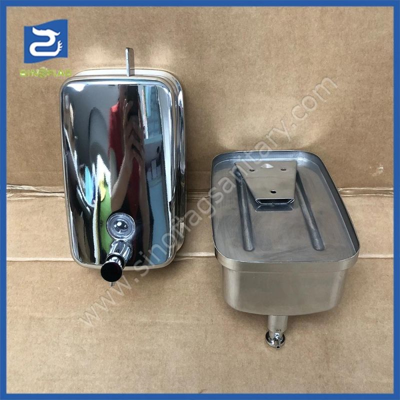 Hot Selling China 500ml~800ml~1000ml Stainless Steel 304 Hand Soap Dispenser
