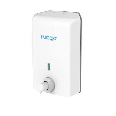 Corner Design Push Pump Wall Mounted Manual Foam Soap Dispenser