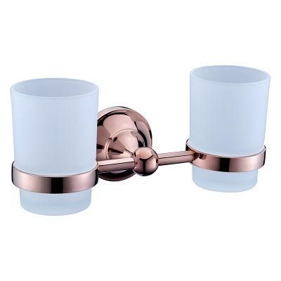 Bathroom Accessories Double Tumbler Holder Toothbrush Holder