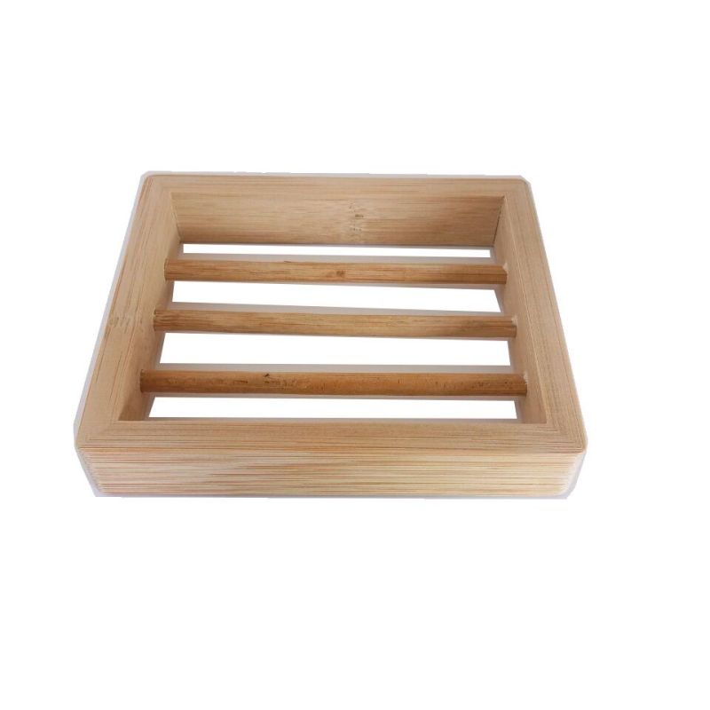 100% Biodegradable Bamboo Shower Soap Holder