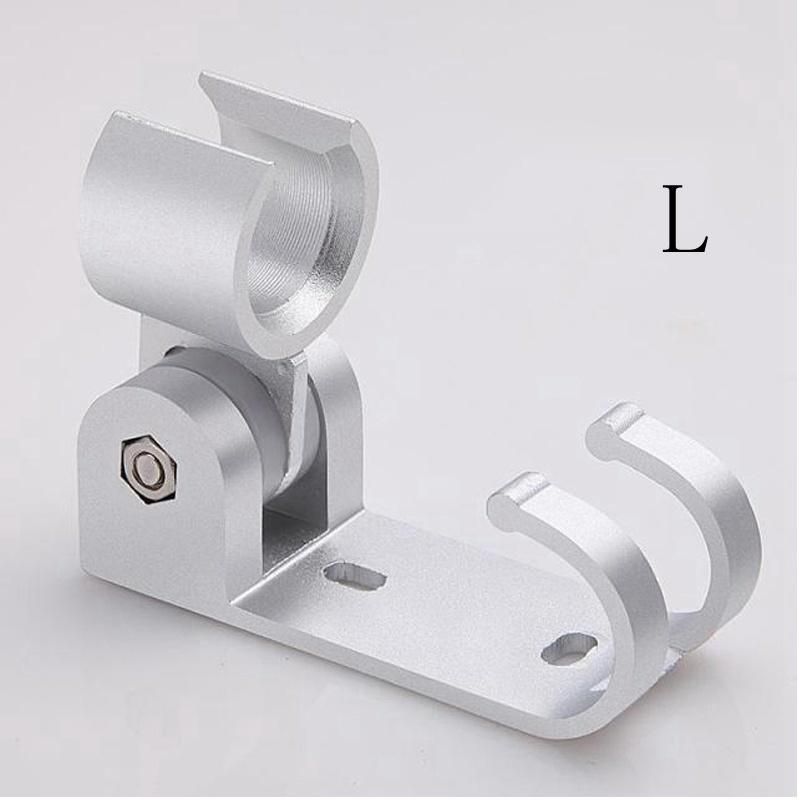 Aluminum Shower Head Holder Fixture Adjustable Shower Bracket