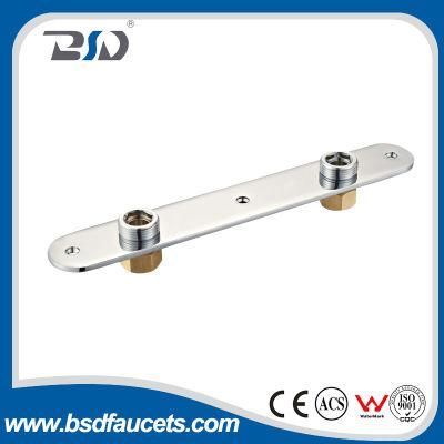 Exposed Shower Wall Mount Plate Thermostatic Mixer Fixing Fitting