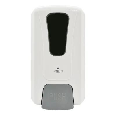 Manual Smart Sensor Alcohol Touchless Hand Sanitizer Dispenser with Visible Window