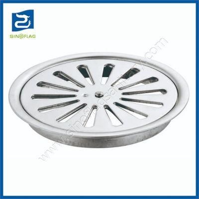 Round Stainless Steel 12cm 3PCS Floor Drain to Greece