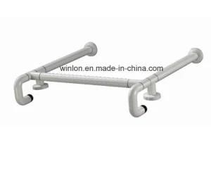 Bathroom Aluminum Tube Handle Handicap Toilet Bathroom Grab Bars Safety ABS Basin Grab Bar for Elderly (wn-09)
