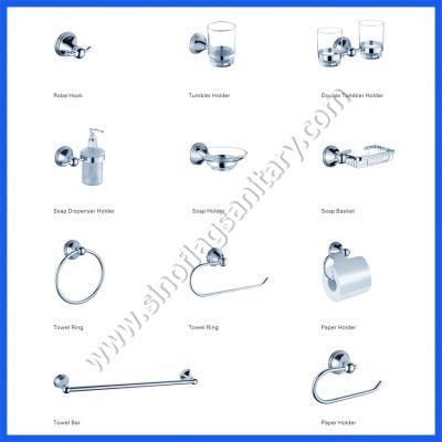 Good Quality Zinc Bathroom Accessories Wall Mount Toilet Accessories Set