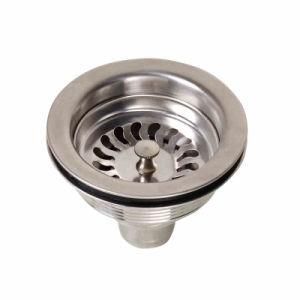 Stainless Steel Basket Sink Basin Drain Strainer for Kitchen and Bsain