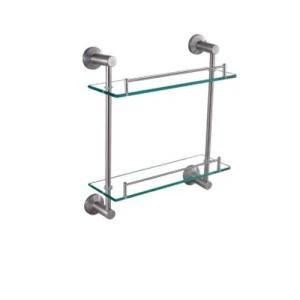 Double Glass Shelf with High Quality (SMXB 71111-D)