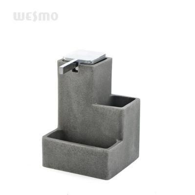 Manufacturer Custom Kitchen Organizer Soap Dispenser with Sponge Holder