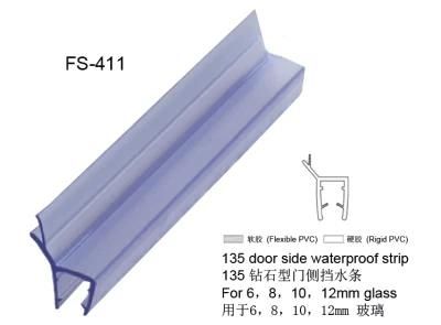 Shower Glass Door Side PVC Seal