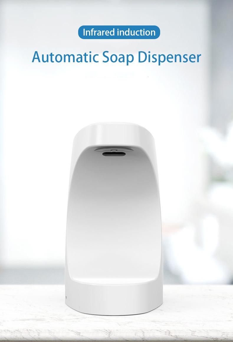 Saige 600ml ABS Plastic Hotel Wall Mounting Automatic Hand Sanitizer Dispenser
