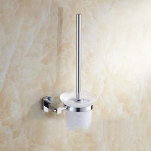 Wall Mounted Brass Toilet Brush Holder