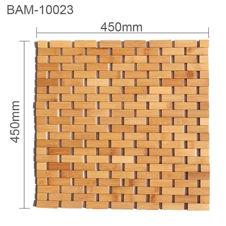 Hot-Selling Anti Skid Bathroom Bamboo Mats