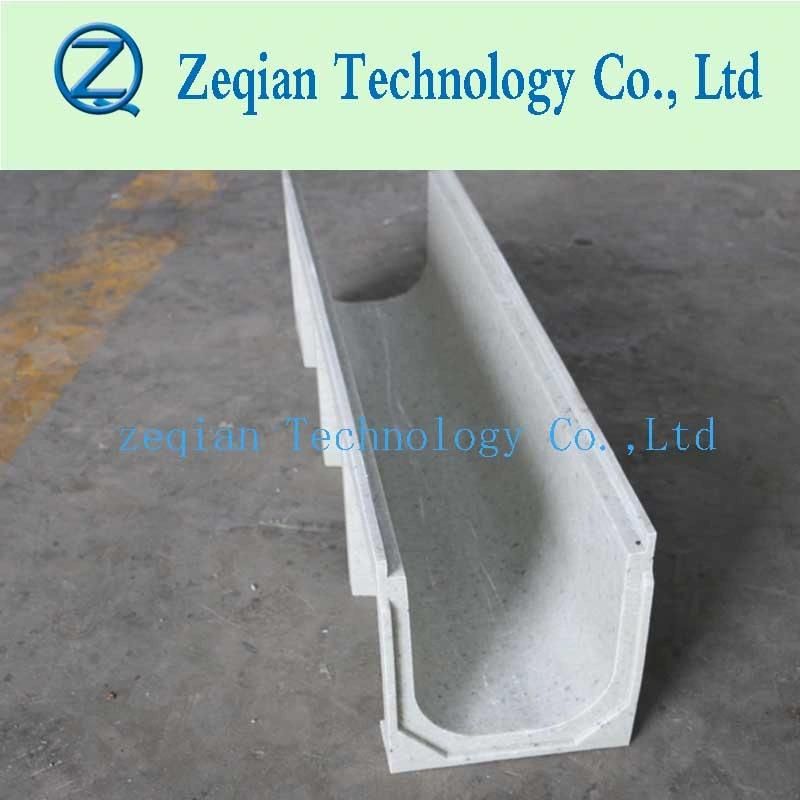 Polymer Edge Drain Trench Channel