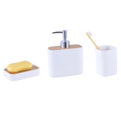 Household Home Hotel Toilet 5-Piece Plastic Bathroom Sets Accessories 500 Sets Bathroom/ Toilet Sustainable 7-10 Days Accepable