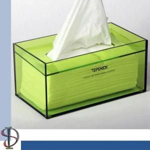 Newest Professional Exquisite Acrylic Box Tissue Cases