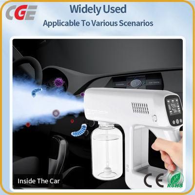 Portable Rechargeable 2m Range Electrostatic Sanitizing Gun Wireless Disinfection Spray Gun