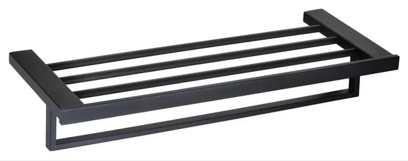 Black Chrome Plated 304 Stainless Steel Bathroom Accessories Set