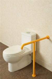 The Good Selling Nylon Stainless Steel Folding up Toilet Bathroom Grab Bars for Elderly