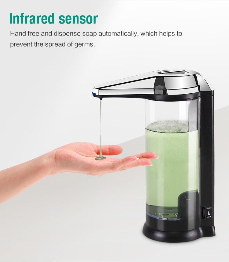 Auto Disinfectant Liquid Gel Dispenser V-470
