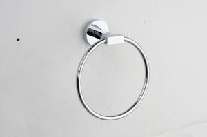 Bathroom Accessories Wall Mounted Zinc Towel Ring (JN1732)