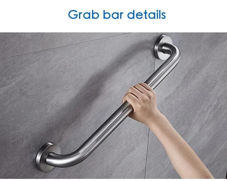 Bathroom Safety Grab Rail Stainless Steel Straight Disabled Grab Bar