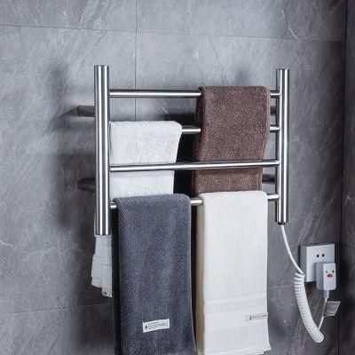 Kaiiy Manufacturer Factory Supplier 304 Stainless Steel Heating Rack for Bath Electric Towel Warmer Rack
